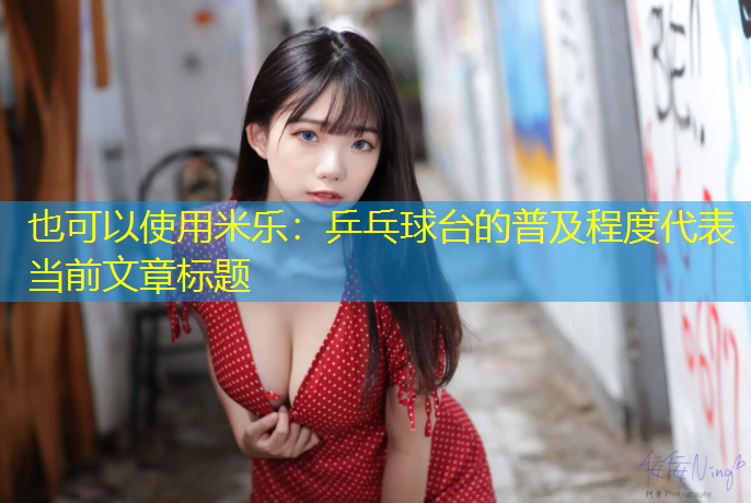 乒乓球台的普及程度